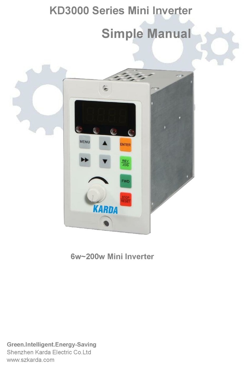 Karda KD3000 Series Specification sheet