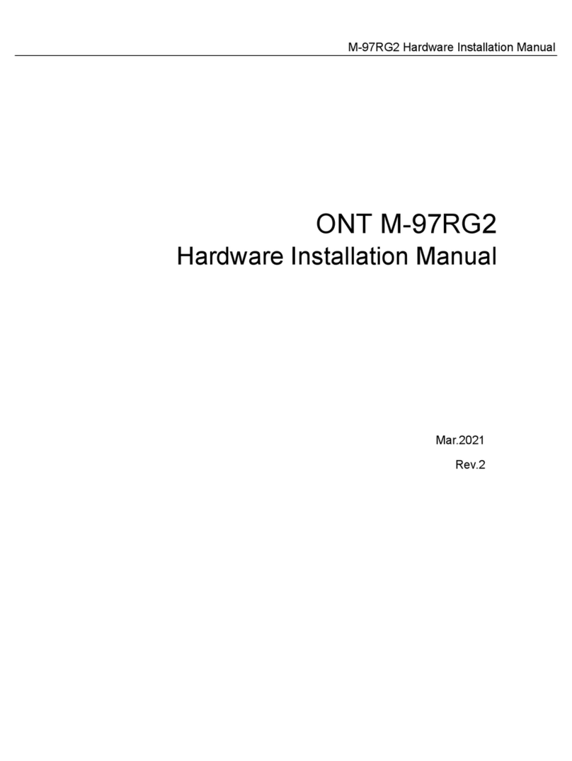 CIG ONT M-97RG2 Assembly instructions