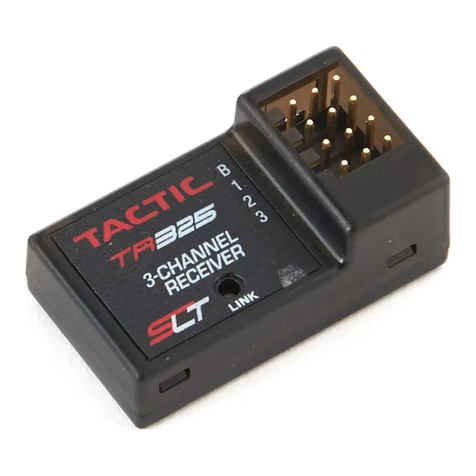 Hobbico TACTIC TR325 quick start guide
