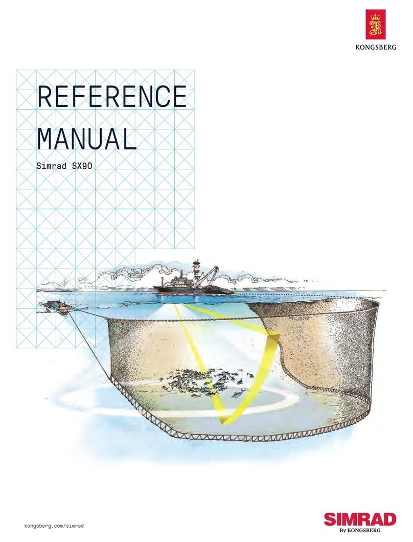 Kongsberg Simrad SX90 Series Reference manual Kongsberg Simrad SX90 Series Reference manual