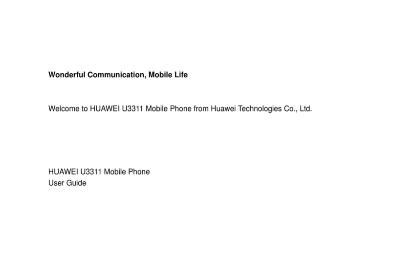 Huawei U3311 User manual