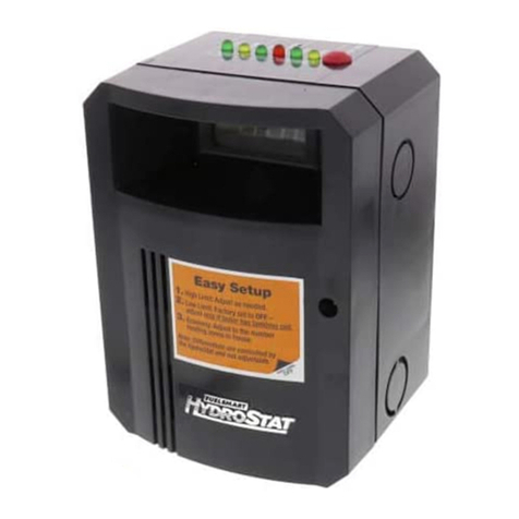 Hydrolevel Company Fuel Smart HydroStat 3200 Installation instructions and operating manual