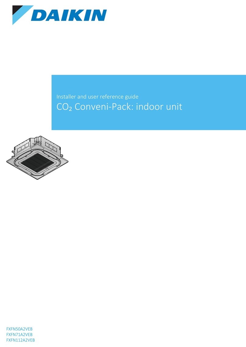 Daikin FXFN50A2VEB Installer and user reference guide