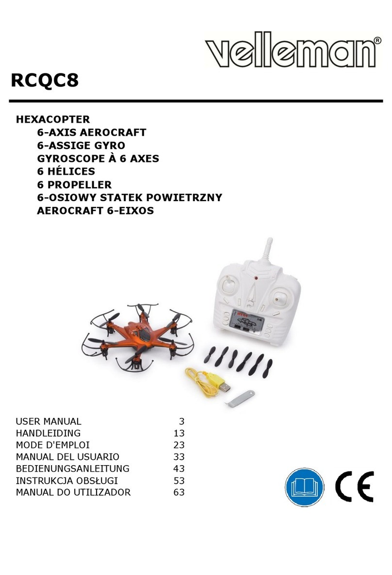 Velleman RCQC8 user manual