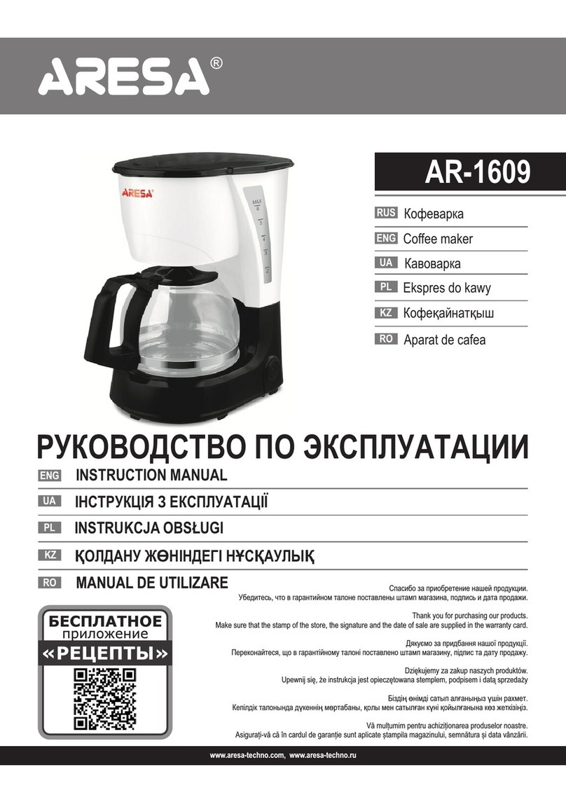 ARESA AR-1609 instruction manual