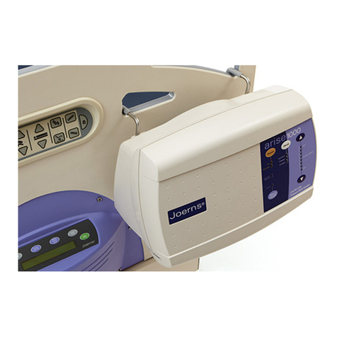 Joerns Healthcare arise1000 Troubleshooting guide
