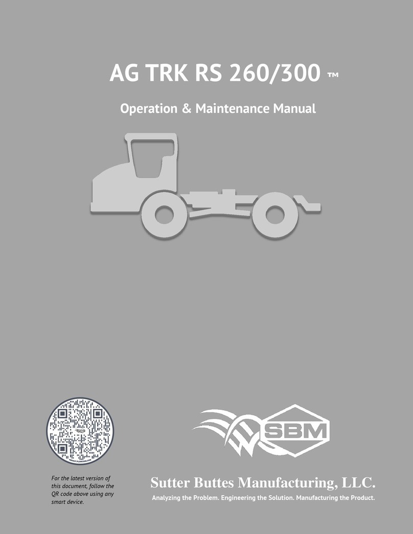 SBM AG TRK RS 260 Operation & maintenance manual