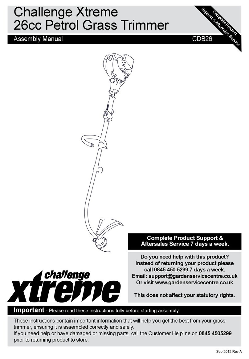 Challenge Xtreme CDB26 Assembly manual