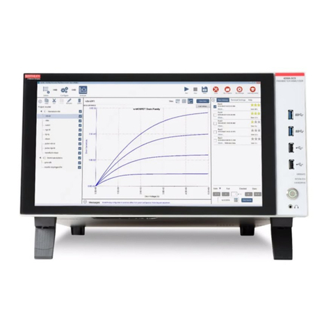 Tektronix KEITHLEY 4200A-SCS-PKC quick start guide