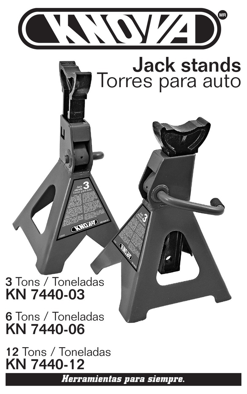 KNOVA KN 7440-03 Owner's manual & safety instructions KNOVA KN 7440-03 Owner's manual & safety instructions
