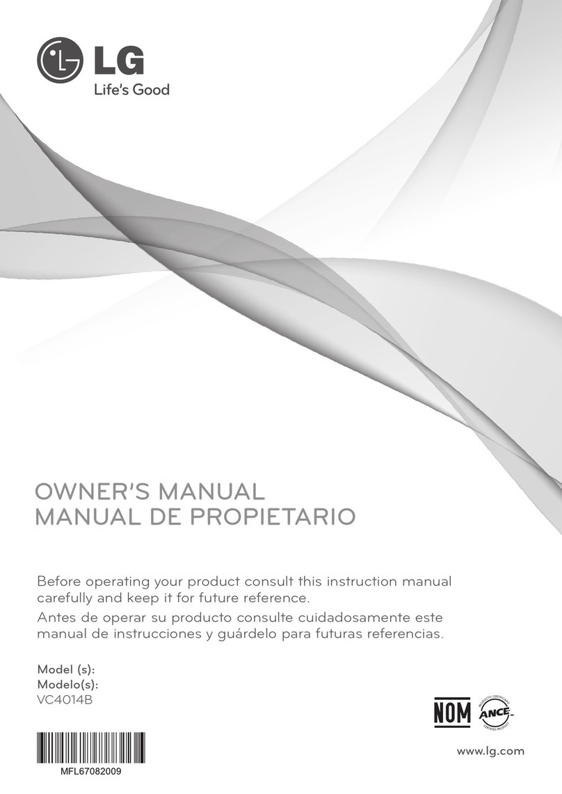 LG VC4014B User manual