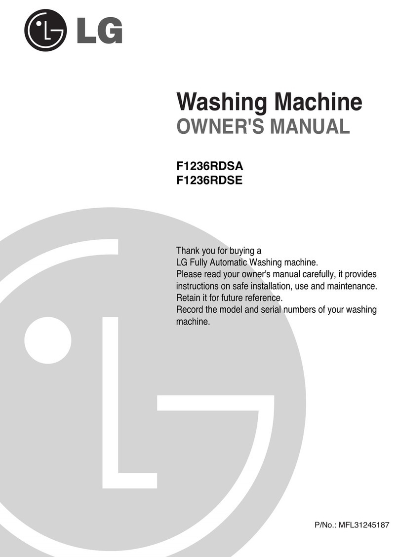 LG F1236RDSA owner's manual