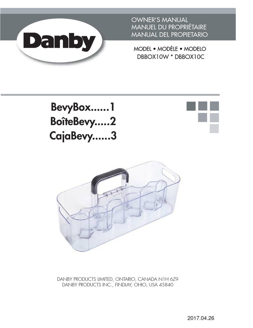 Danby BevyBox owner's manual