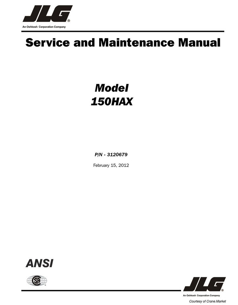 Oshkosh Corporation JLG 150HAX Installation and user guide