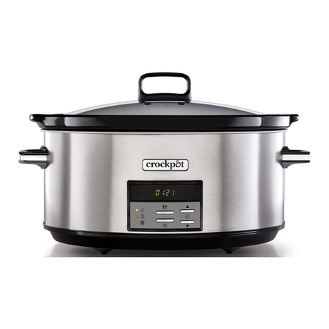 Crock-Pot CSC063X User manual
