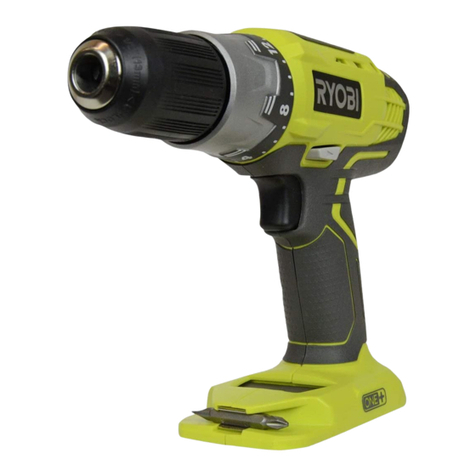 Ryobi P1832 Operator's manual
