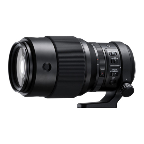 FujiFilm FUJINON GF250mmF4 R LM OIS WR owner's manual FujiFilm FUJINON GF250mmF4 R LM OIS WR owner's manual