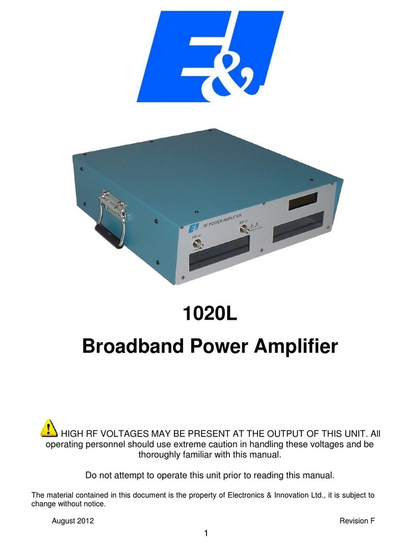 E&I 1020L manual