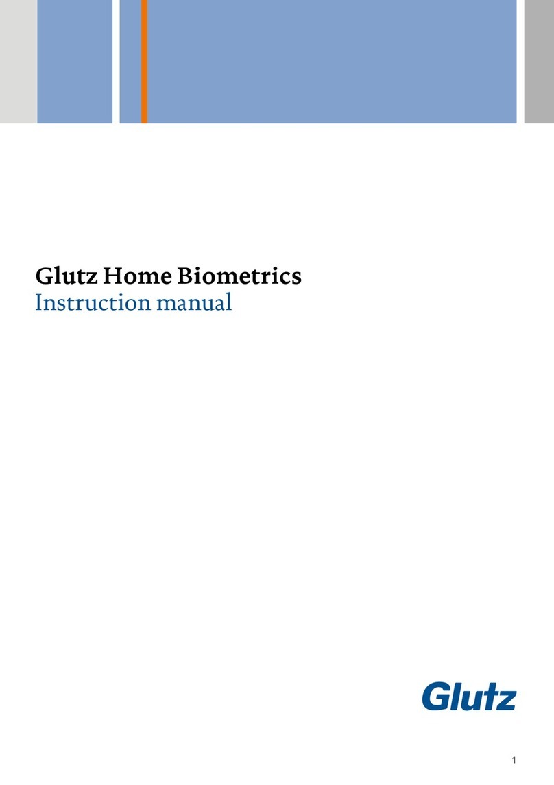 Glutz Home Biometrics instruction manual