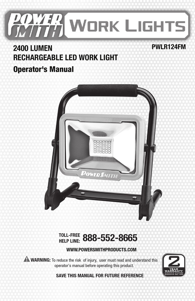 PowerSmith PWLR124FM User manual PowerSmith PWLR124FM User manual