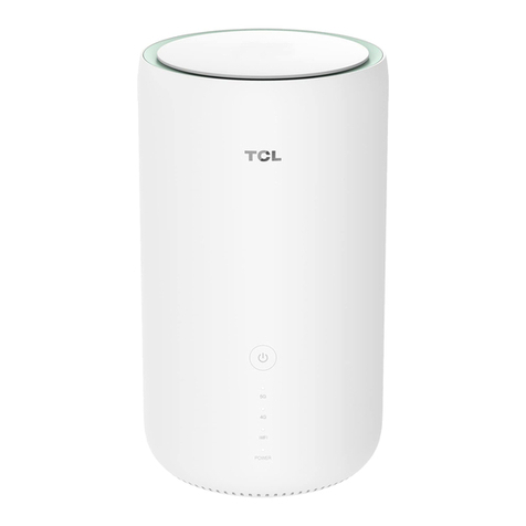 TCL HH500V User manual