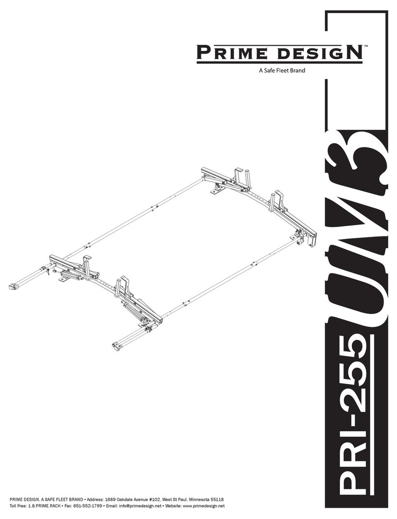 Safe Fleet PRIME DESIGN PRI-255 User manual Safe Fleet PRIME DESIGN PRI-255 User manual