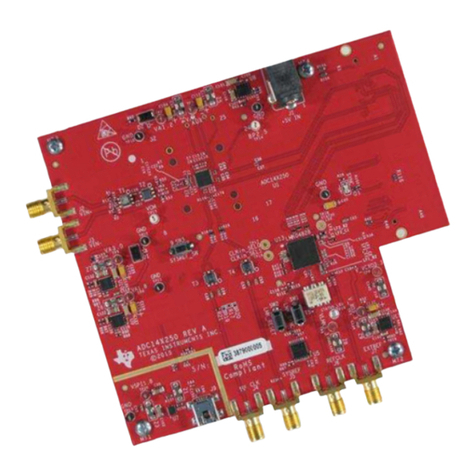 Texas Equipment ADC14X250EVM user guide