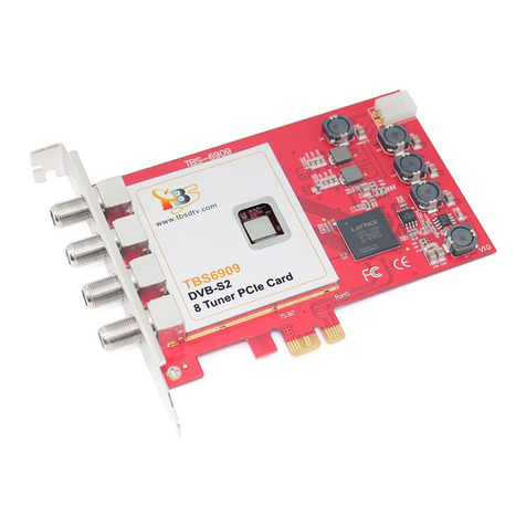 TBS technologies Octa-Tuner TBS-6909 user guide