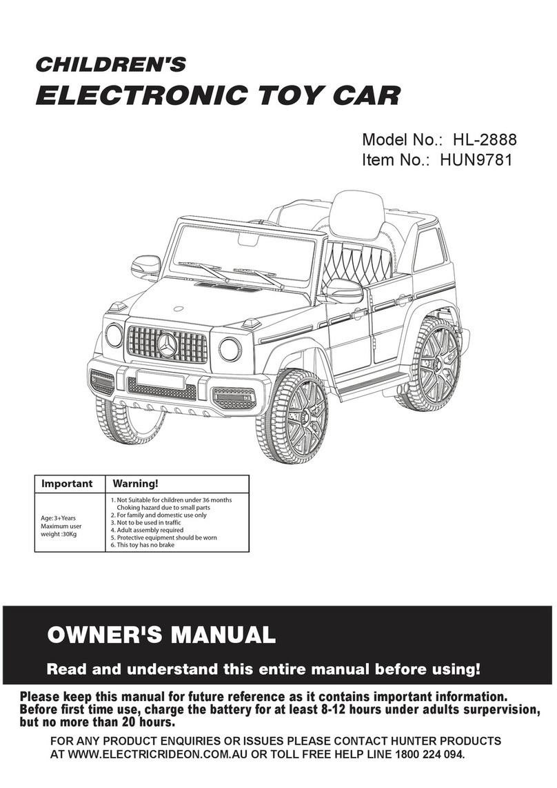 Hunter Products HL-2888 owner's manual
