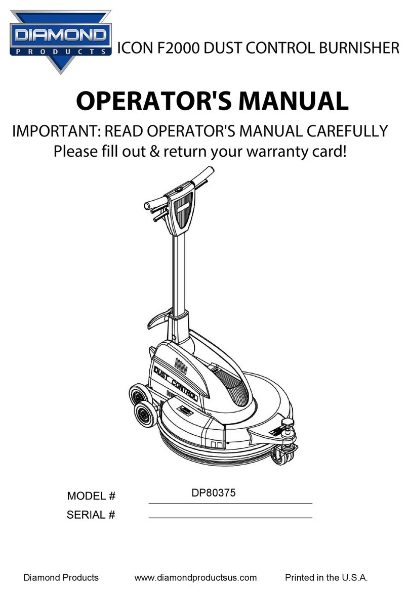 Diamond Products ICON F2000 Operator's manual