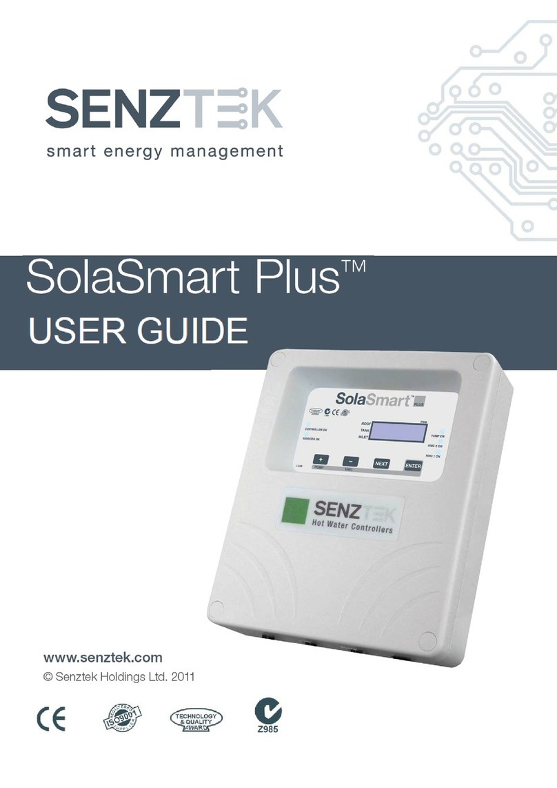 Senztek SolaSmart Plus user guide