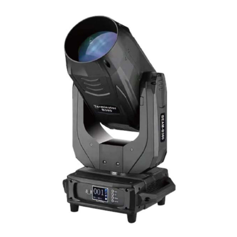 MJ LED LIGHTNING MJ-B380 User manual