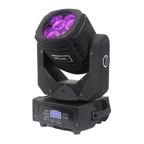 MJ LED LIGHTNING MJ-1034A user manual