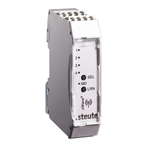 steute RF Rx SW868/915-4S Programming manual