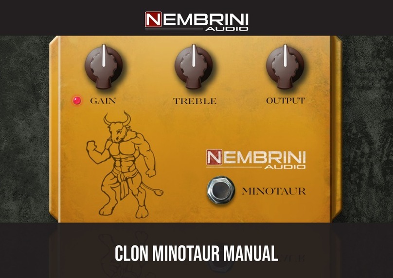 Nembrini Audio Clon Minotaur manual