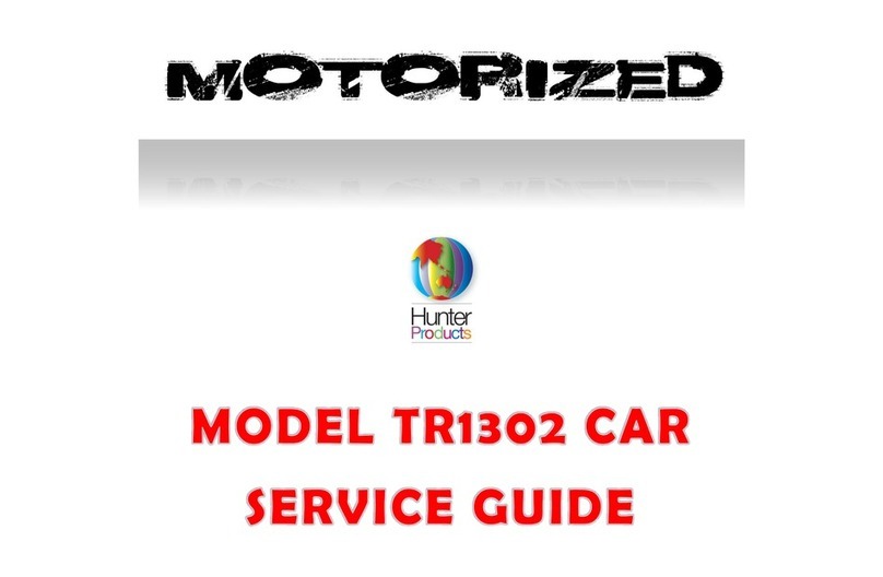 Hunter Products TR1302 Service guide Hunter Products TR1302 Service guide