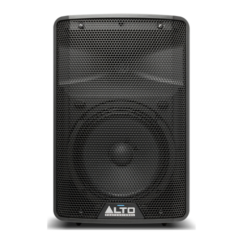 Alto Professional TX308 user guide