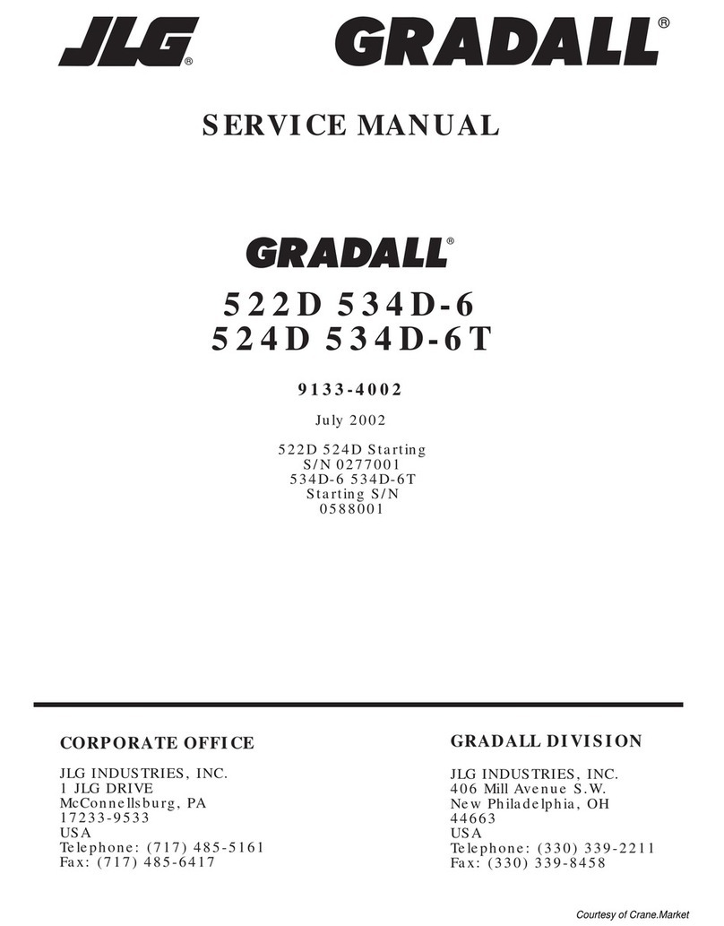 JLG GRADALL 522D Owner's/operator's manual