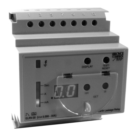 Broyce Control ELRV-30 User manual
