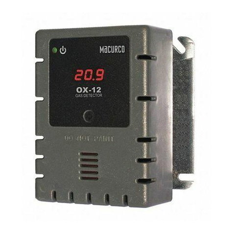 Macurco OX-12 User manual