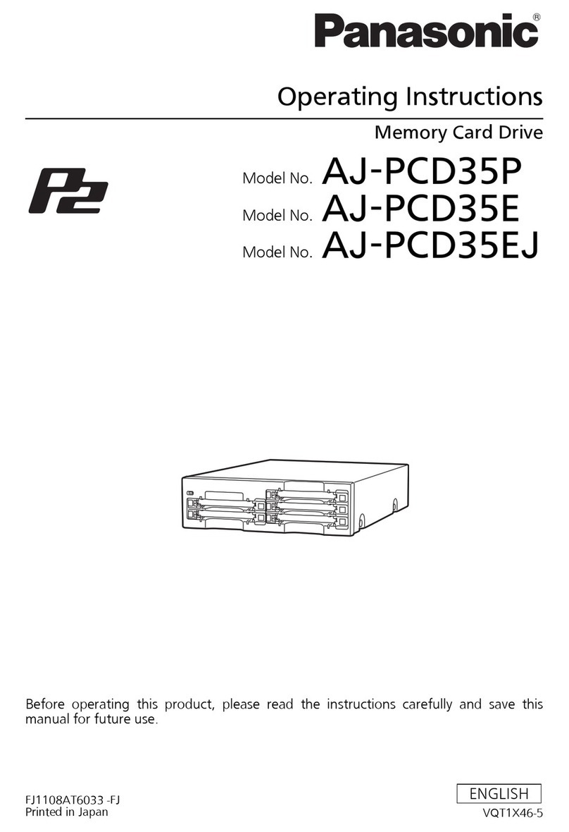 Panasonic AJ-PCD35EJ operating instructions