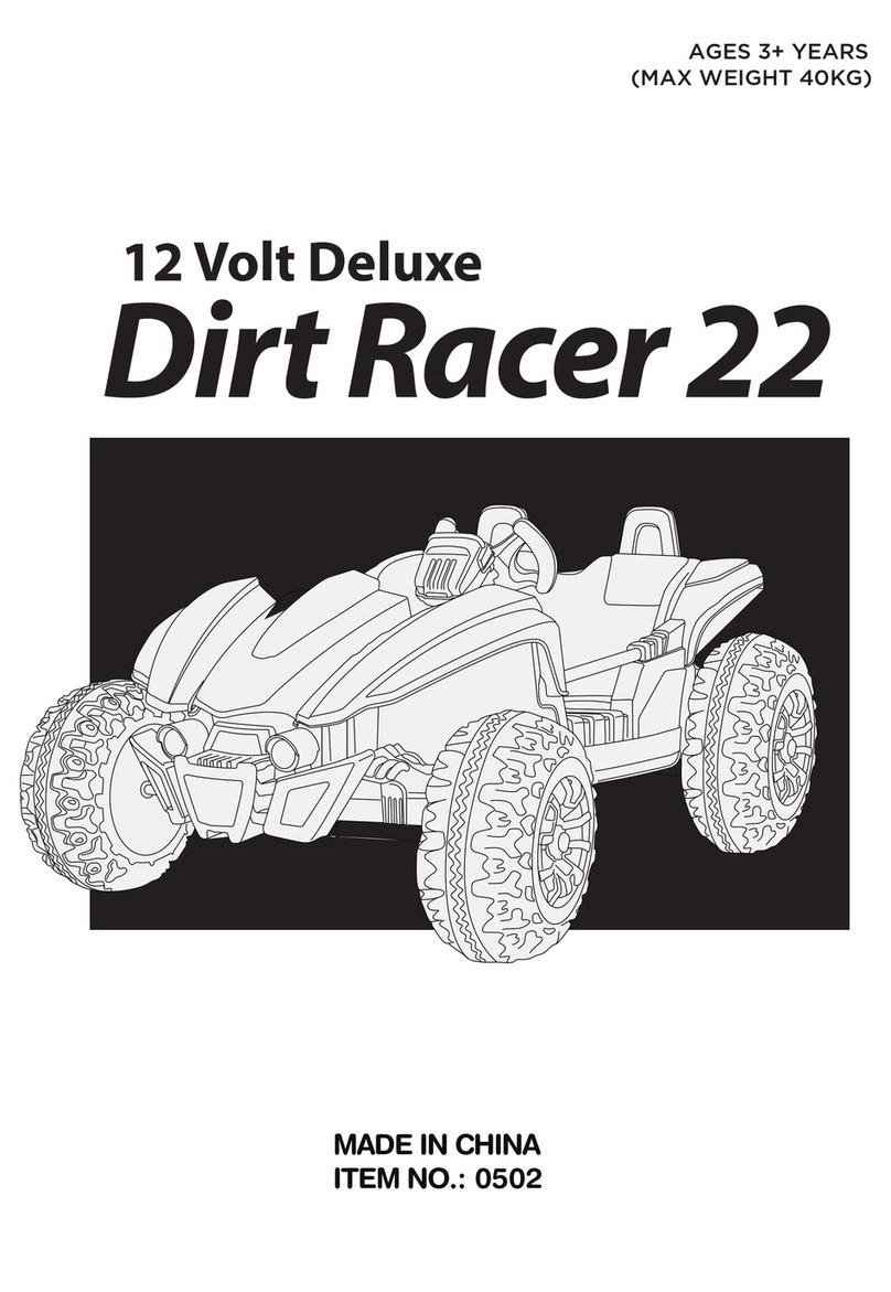 Hunter Products Dirt Racer 22 User manual Hunter Products Dirt Racer 22 User manual