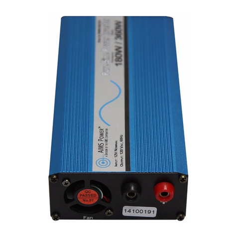 AIMS Power PWRI18012S User manual