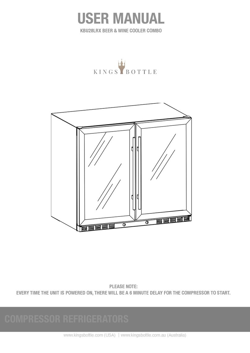 KingsBottle KBU28LRX User manual