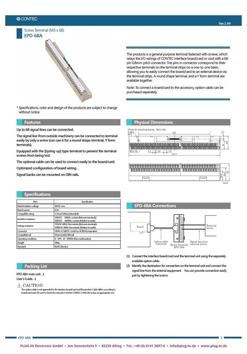 Contec EPD-68A manual