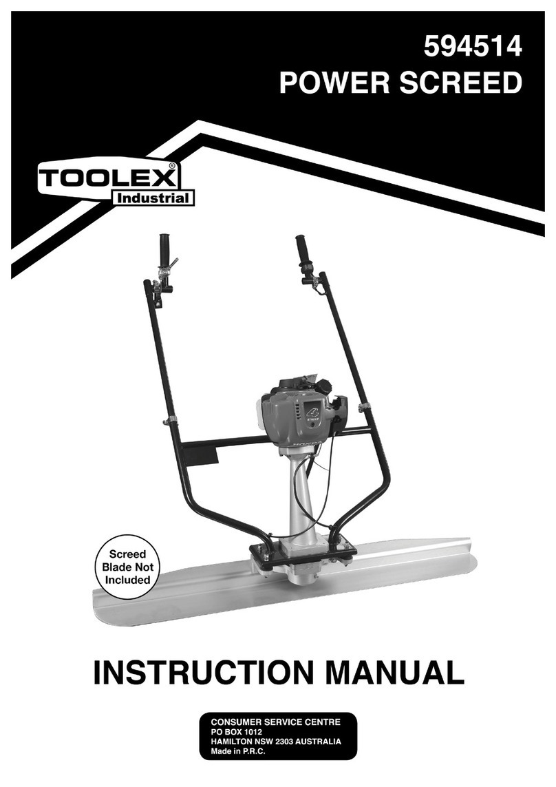 Toolex 594514 instruction manual