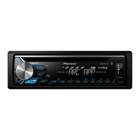 Pioneer DEH-X3990BT User manual