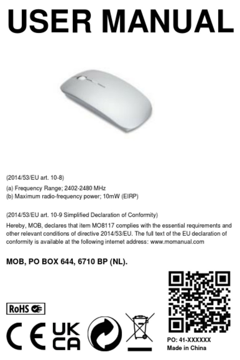 Mid Ocean Brands MO8117 user manual