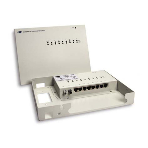 Waters Network Systems EN-FUTP-8 User manual