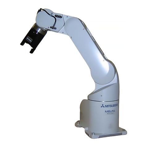 Mitsubishi RV-2AJ Programming and calibration